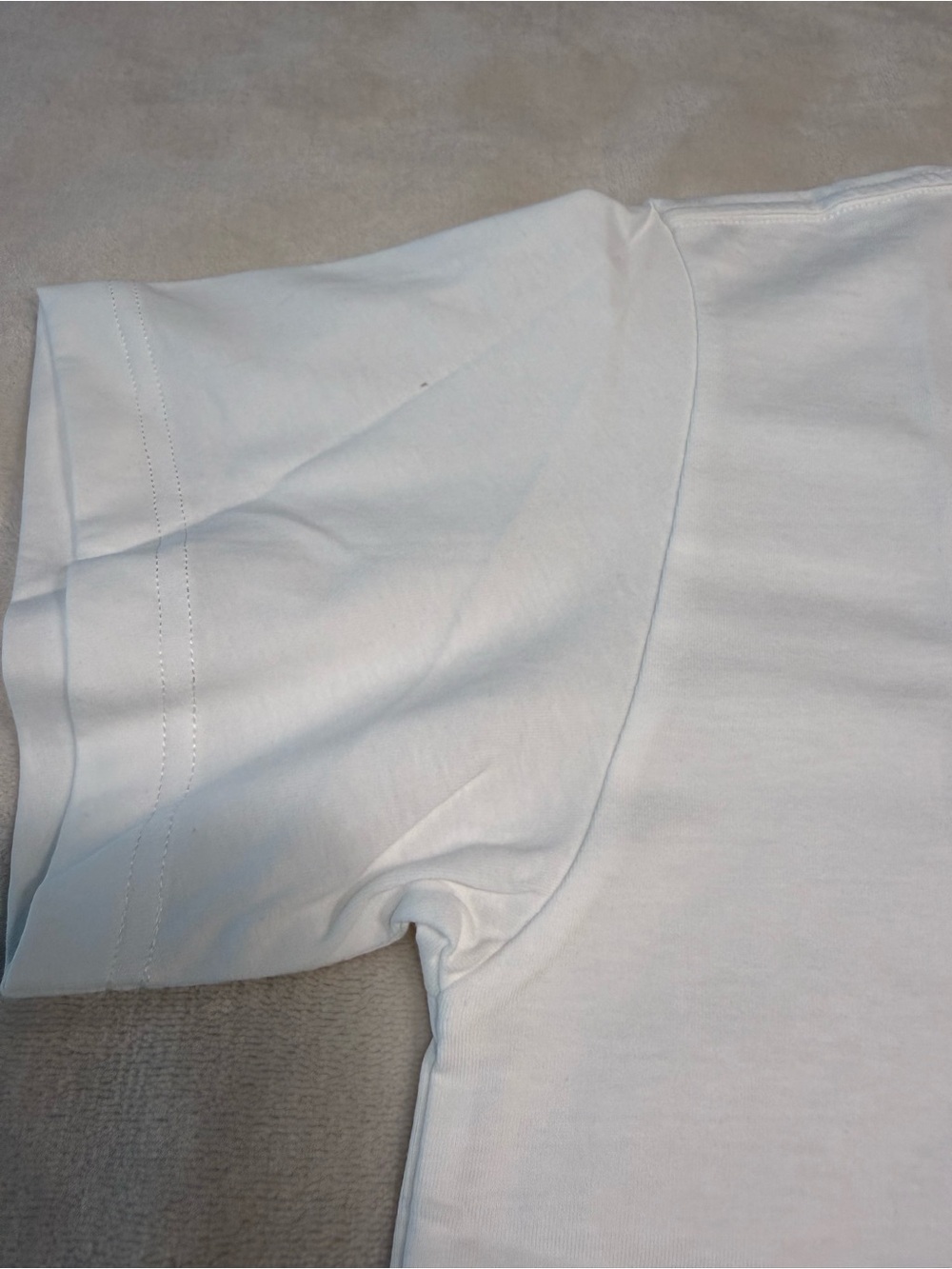 Dior White Crewneck T-Shirt with Multicolor Embroidered Motif - Picture 4 of 8